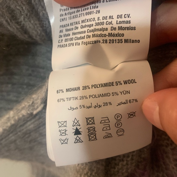 Miu Miu Gray and Purple Cardigan - Picture 6 of 9